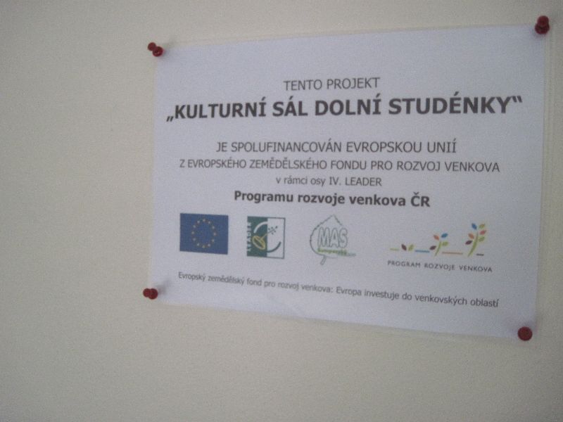 Galerie: Dolní Studénky - Kulturní sál