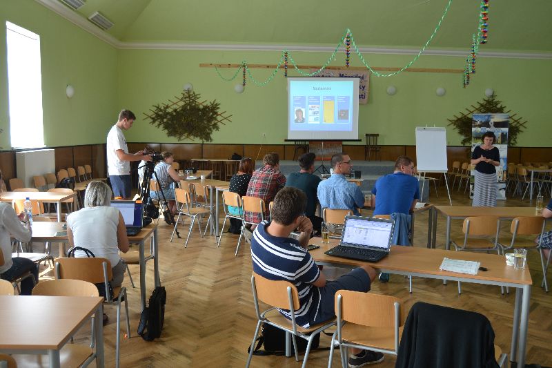 Galerie: Mediální workshop - Dolní Studénky - 8. 8. 2014