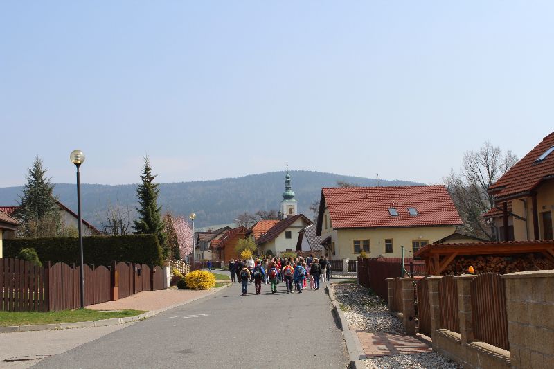 Galerie: Projekt Život a historie vypálených obcí - exkurze Nový Malín - 2. 4. 2014