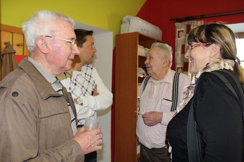 Galerie: Projekt Život a historie vypálených obcí - exkurze Nový Malín - 2. 4. 2014
