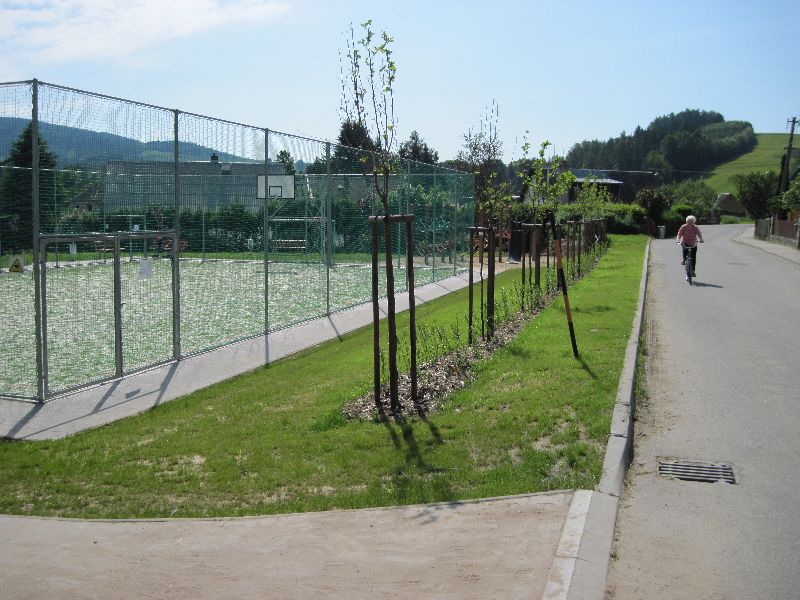 Galerie: Revitalizace veřejného prostranství obce Nový Malín