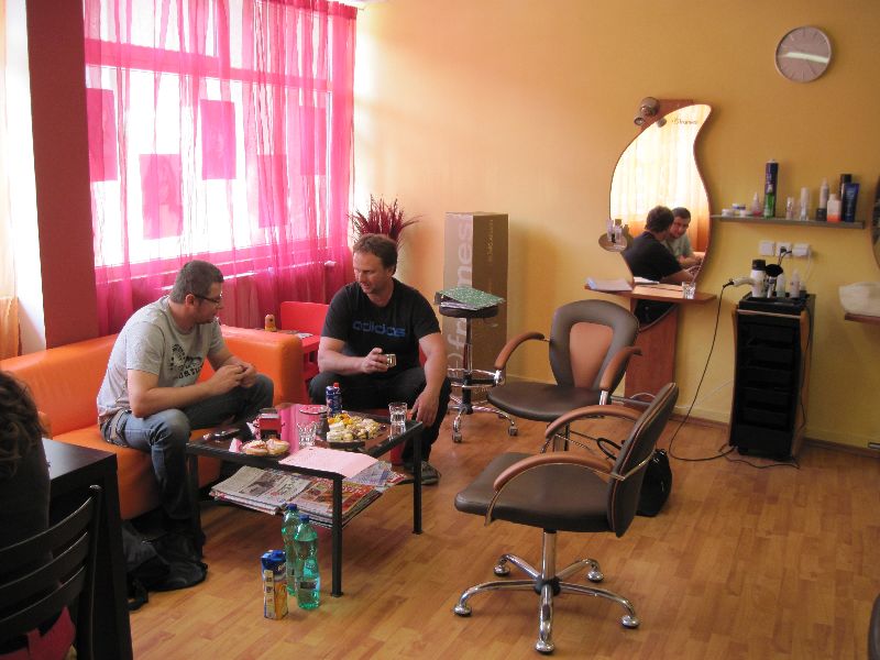 Galerie: Rekonstrukce prostor kosmetiky a kadeřnictví