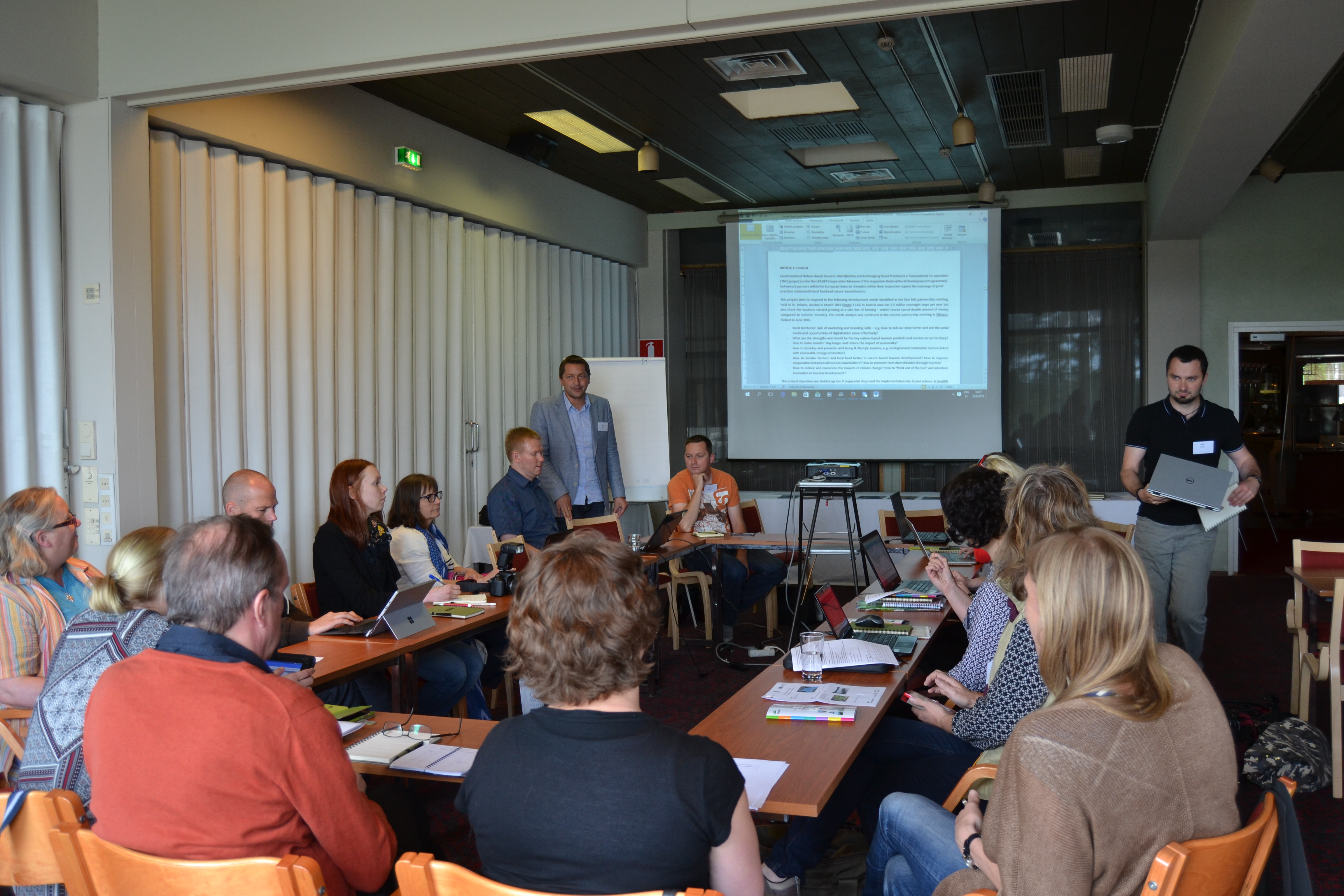 Galerie: Jednání k mezinárodním projektům spolupráce - 19. - 22. 6. 2016  Finsko